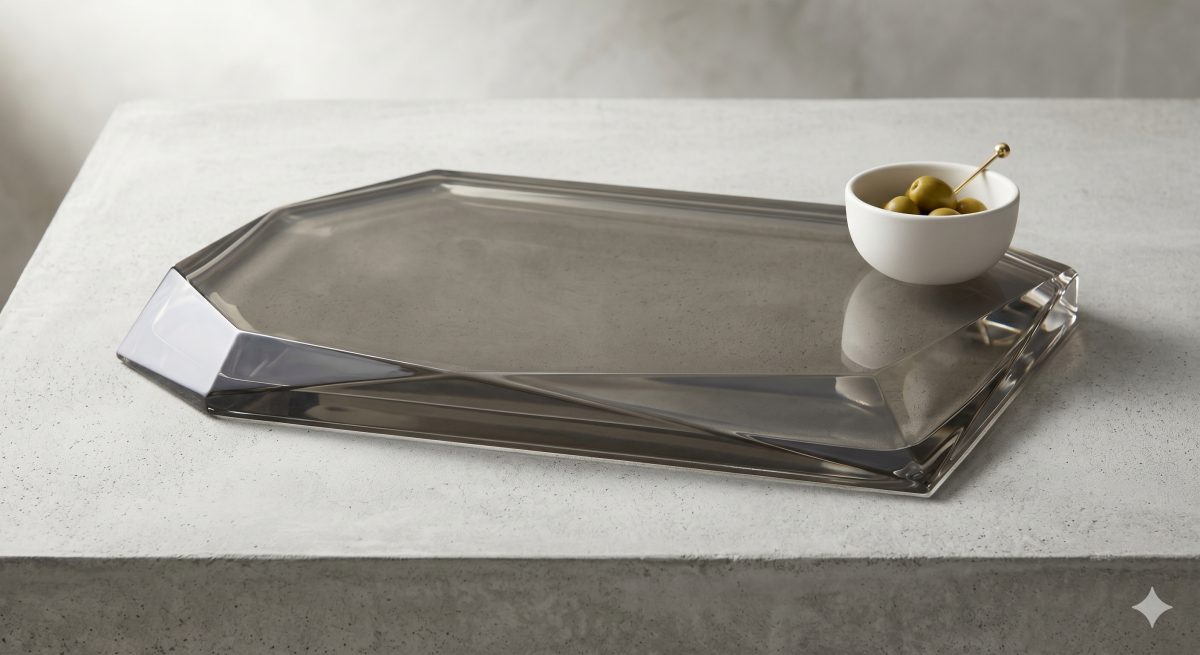 Acrylic Arch Serving Board
