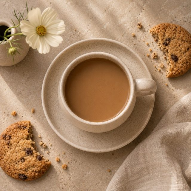 Chubby Mug & Saucer Set