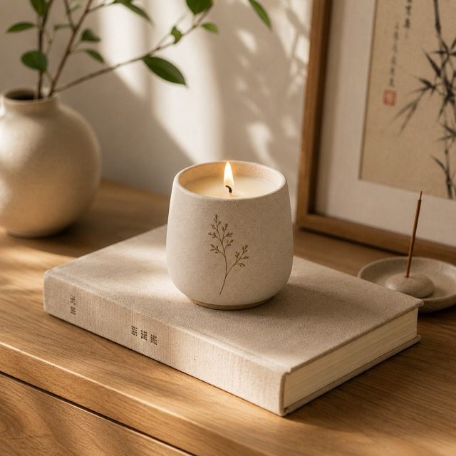 Japanese-style Candle