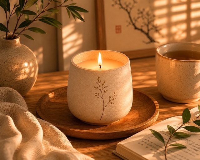 Japanese-style Candle
