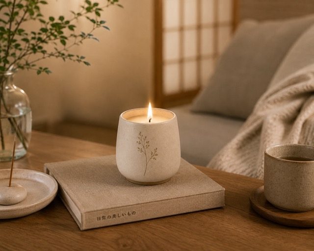 Japanese-style Candle