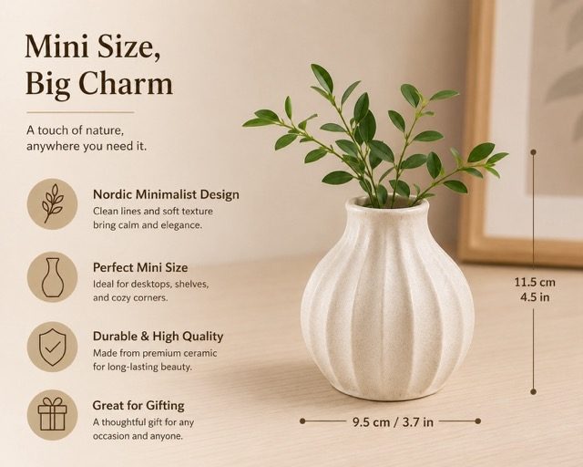 Mini Nordic Vase